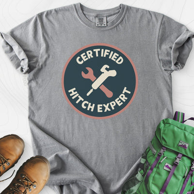 Hitch Expert T-Shirt Gift For Hiker