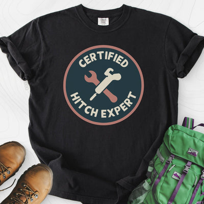 Hitch Expert T-Shirt Gift For Hiker