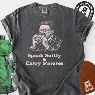 Roosevelt S’mores T-Shirt Gift For Hiker