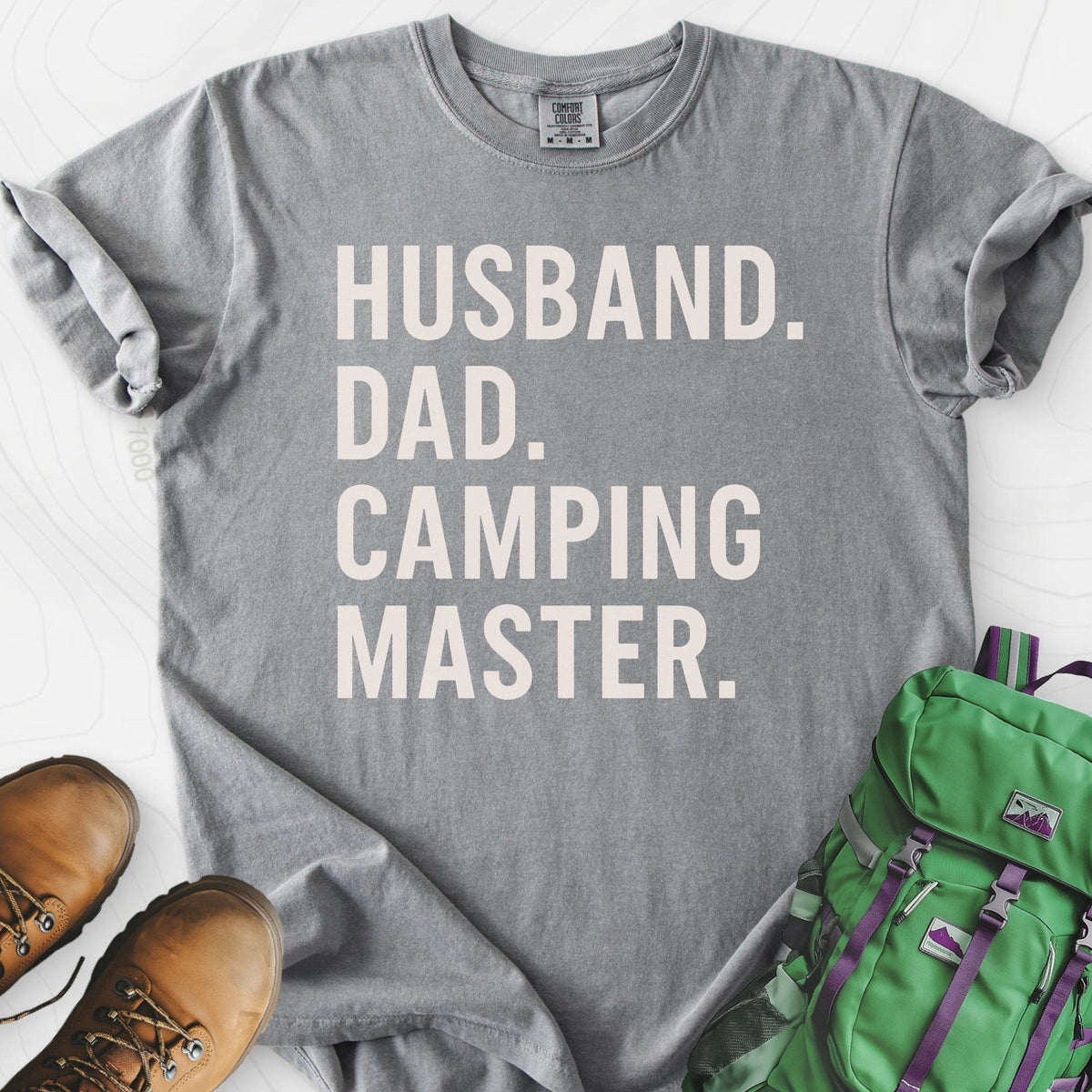 Camping Master T-Shirt Gift For Hiker