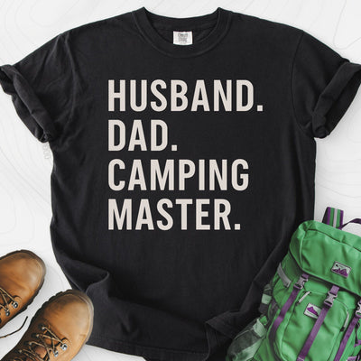 Camping Master T-Shirt Gift For Hiker
