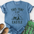 Tent Castle T-Shirt Gift For Hiker