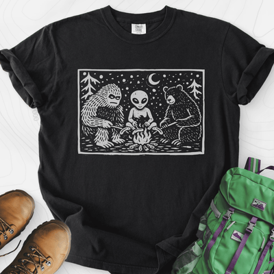 Campfire Legends T-Shirt Gift For Hiker