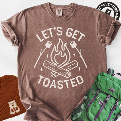 Let’s Get Toasted T-Shirt Gift For Hiker