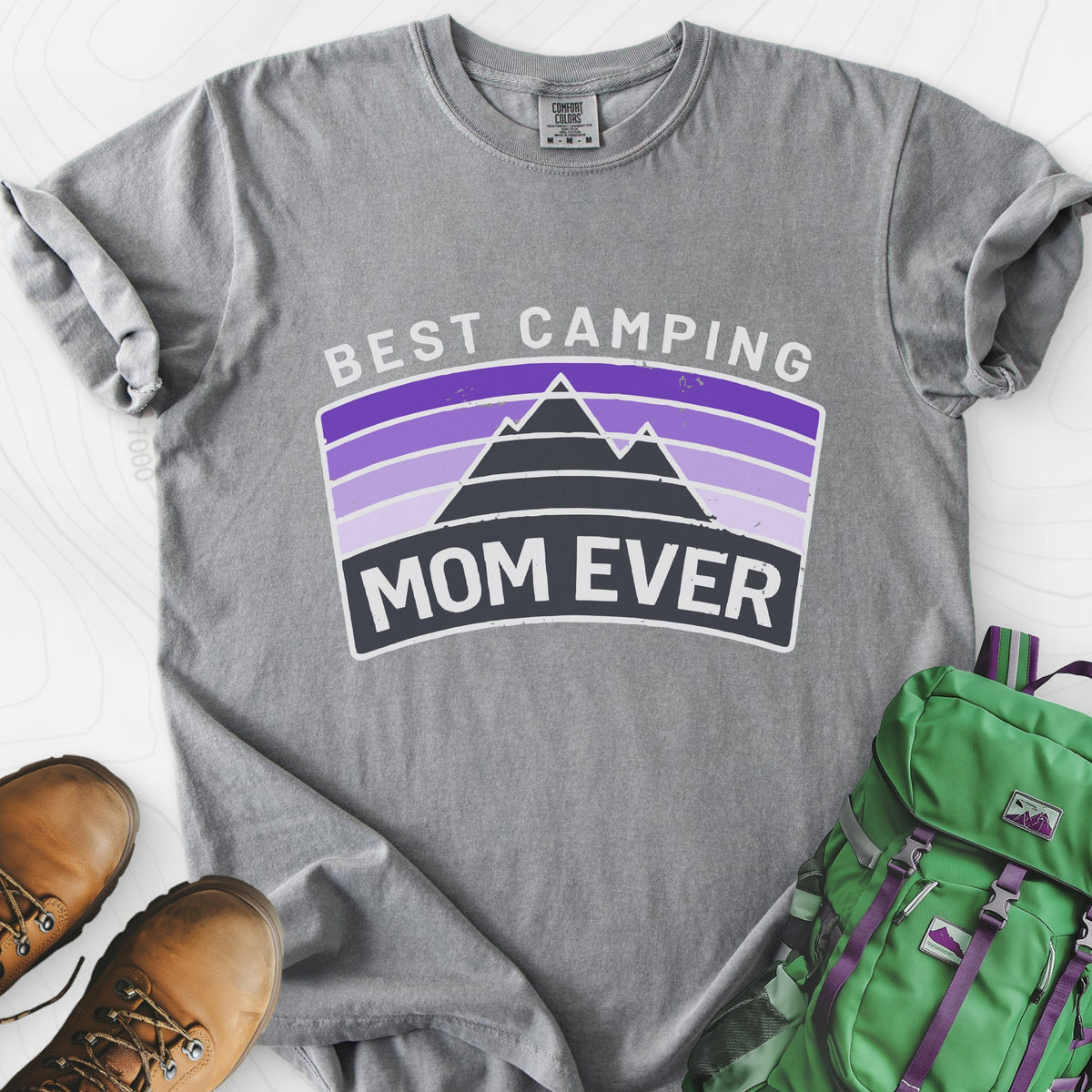 Best Camping Mom T-Shirt Gift For Hiker