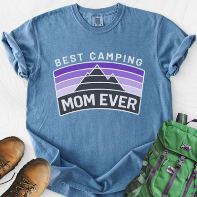 Best Camping Mom T-Shirt Gift For Hiker