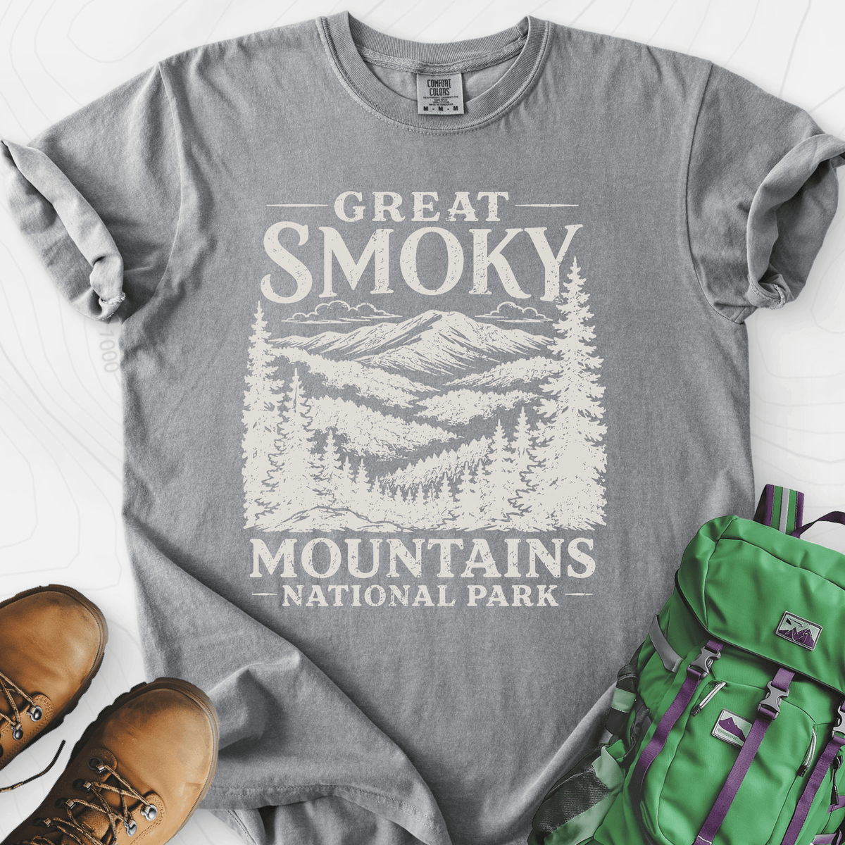 Great Smoky Mountains T-Shirt Gift For Hiker