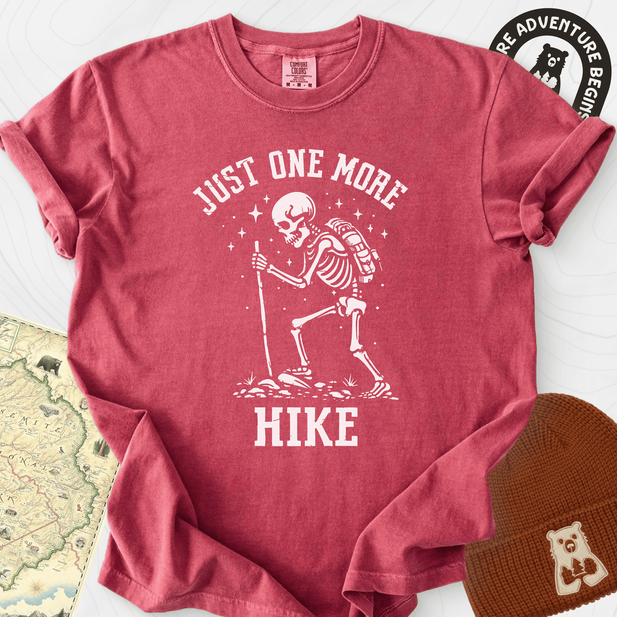 One More Hike T-Shirt Gift For Hiker