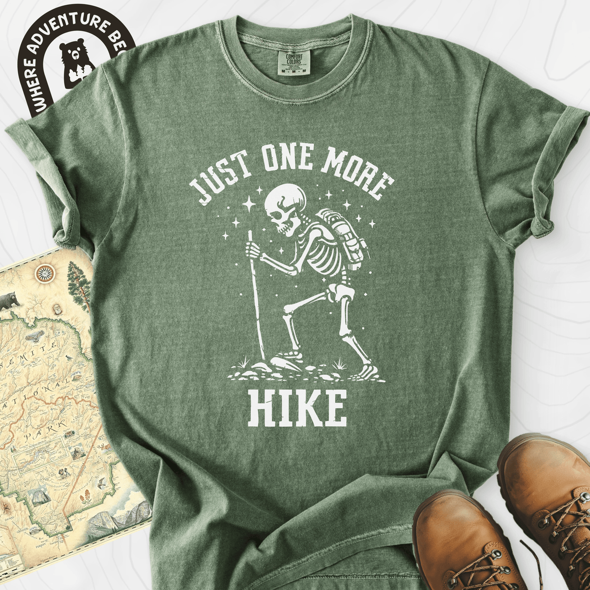 One More Hike T-Shirt Gift For Hiker