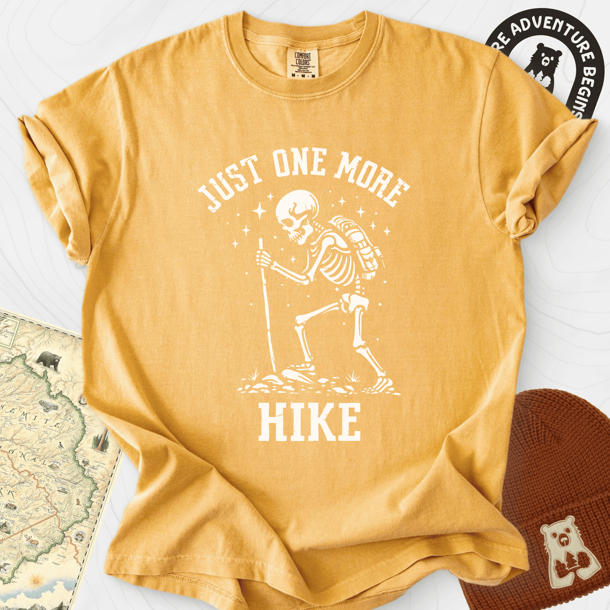 One More Hike T-Shirt Gift For Hiker