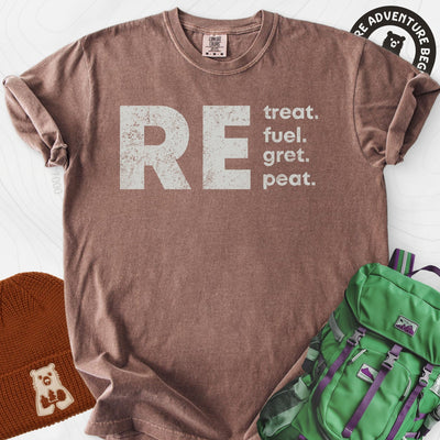 RE.peat T-Shirt Gift For Hiker