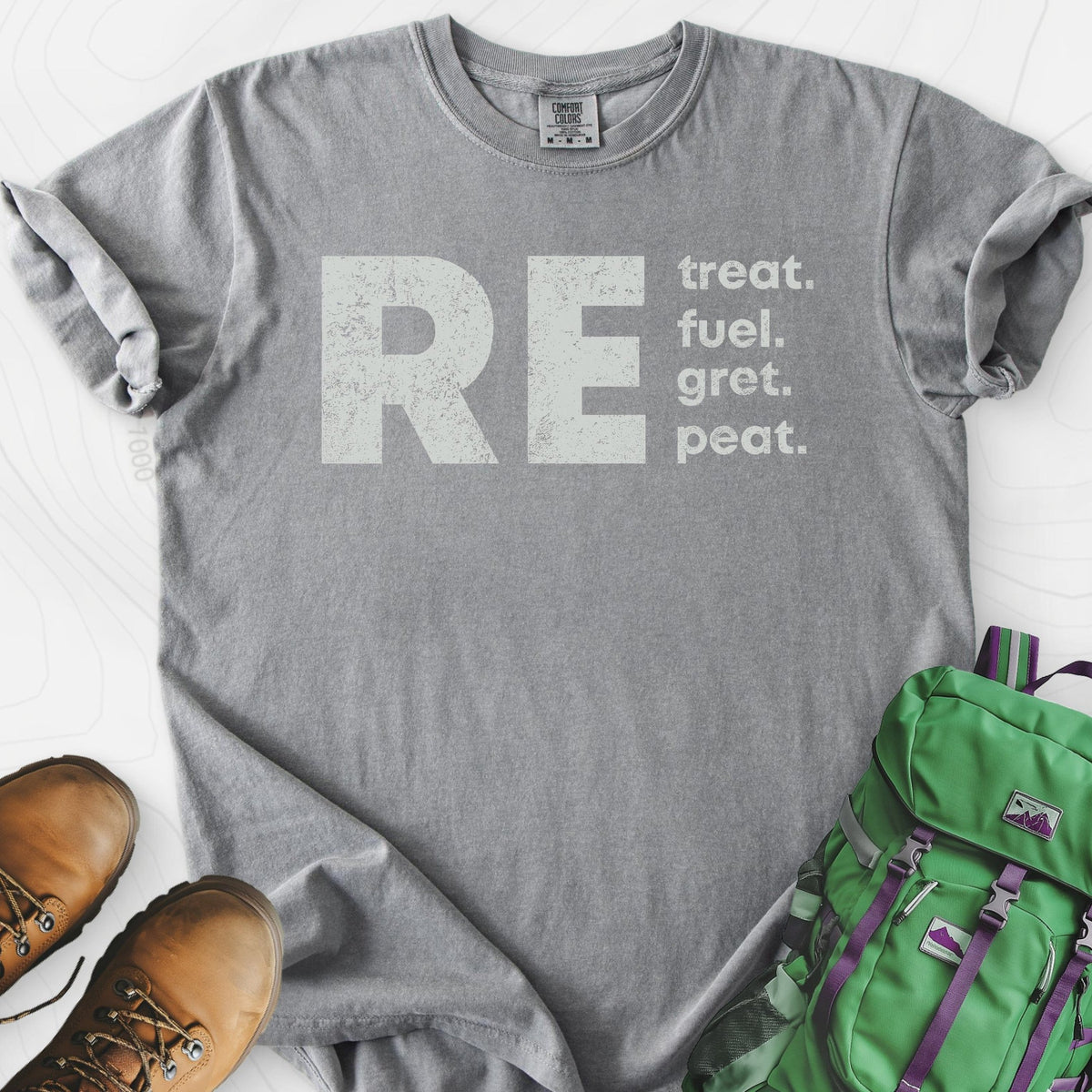 RE.peat T-Shirt Gift For Hiker