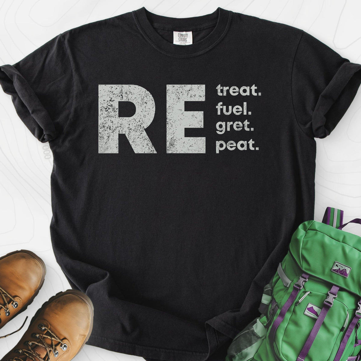 RE.peat T-Shirt Gift For Hiker