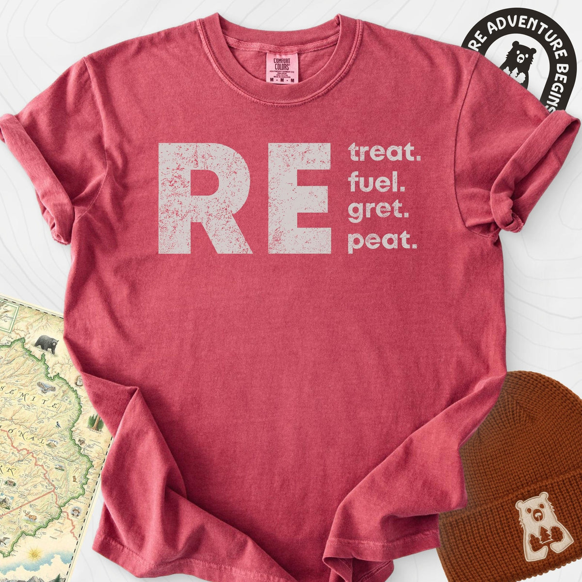 RE.peat T-Shirt Gift For Hiker
