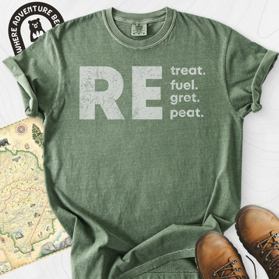 RE.peat T-Shirt Gift For Hiker