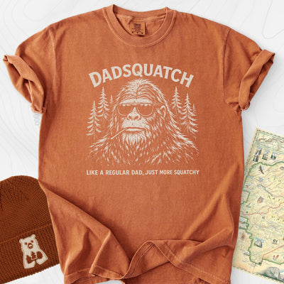 Dadsquatch T-Shirt Gift For Hiker