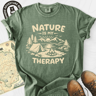 Nature Therapy T-Shirt Gift For Hiker