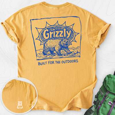 Built for the Outdoors Back Print T-shirt Gift For Hiker