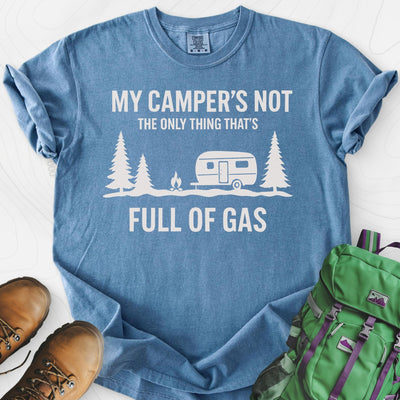 Full of Gas T-Shirt Gift For Hiker