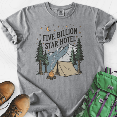 Five Billion Star Hotel T-Shirt Gift For Hiker