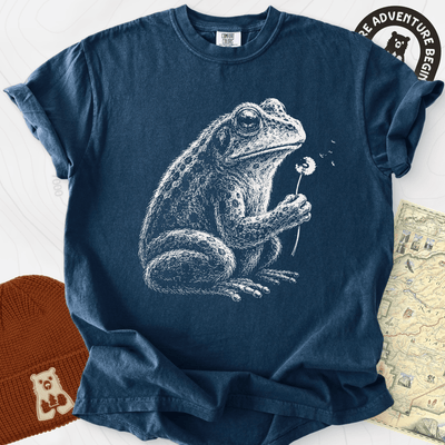 Frog Wish T-Shirt Gift For Hiker