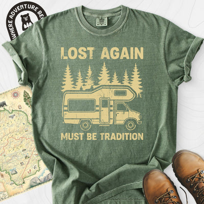 Lost Again T-Shirt Gift For Hiker