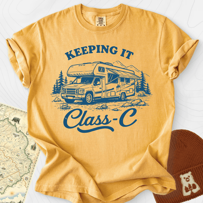 Keeping it Class-C T-Shirt Gift For Hiker