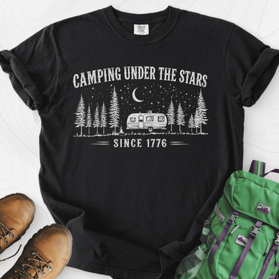 Under the Stars T-Shirt Gift For Hiker