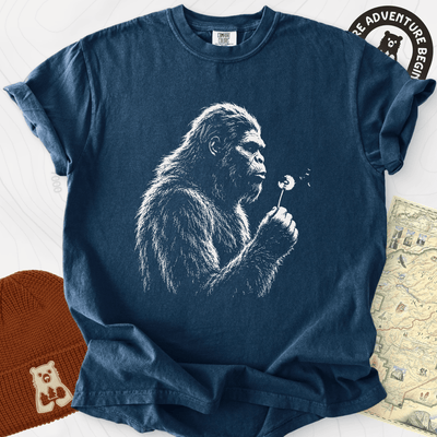 Bigfoot Wish T-Shirt Gift For Hiker