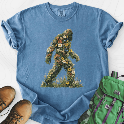 Wildflower Squatch T-Shirt Gift For Hiker