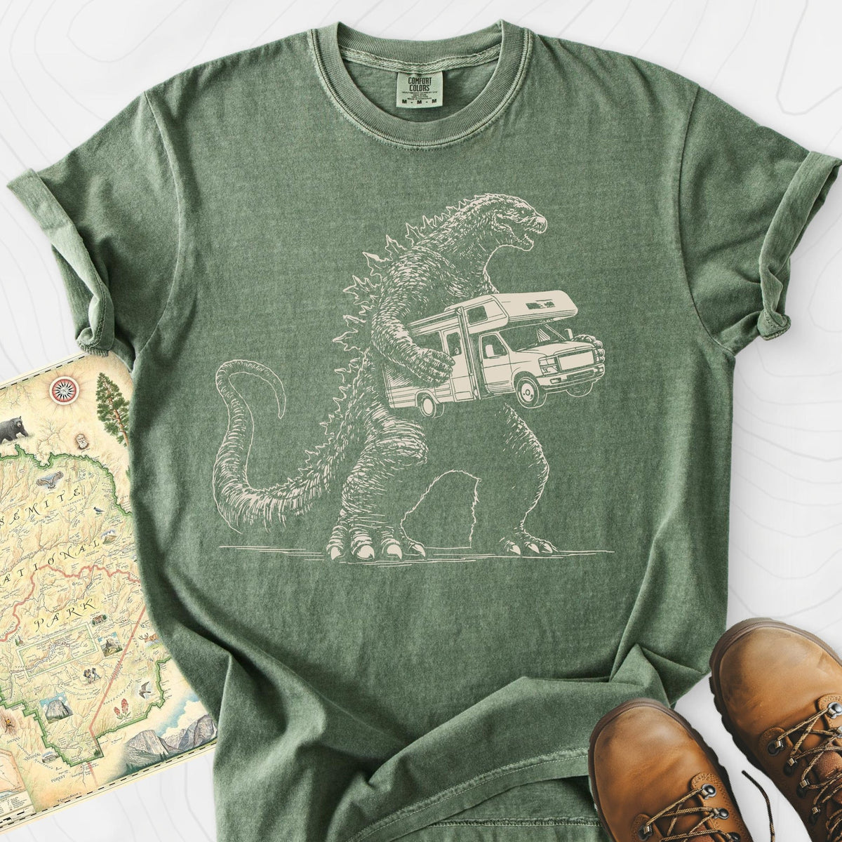 RV Thief T-Shirt Gift For Hiker