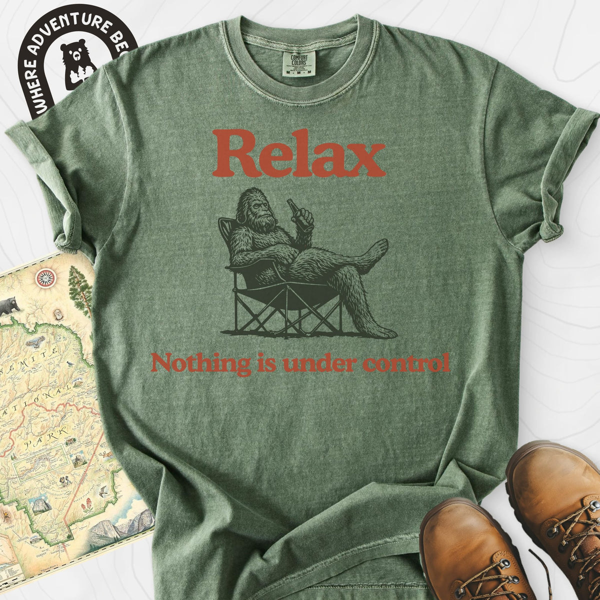 Relax... T-Shirt Gift For Hiker