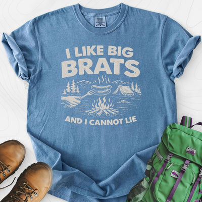 I Like Big Brats T-Shirt Gift For Hiker