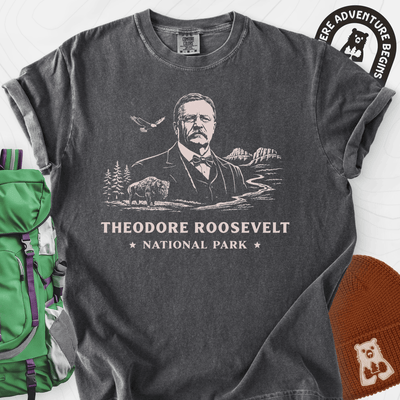 Roosevelt Wilderness Badge T-Shirt Gift For Hiker