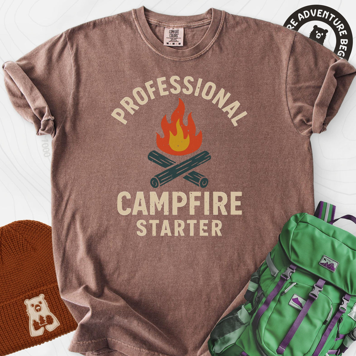 Campfire Pro T-Shirt Gift For Hiker