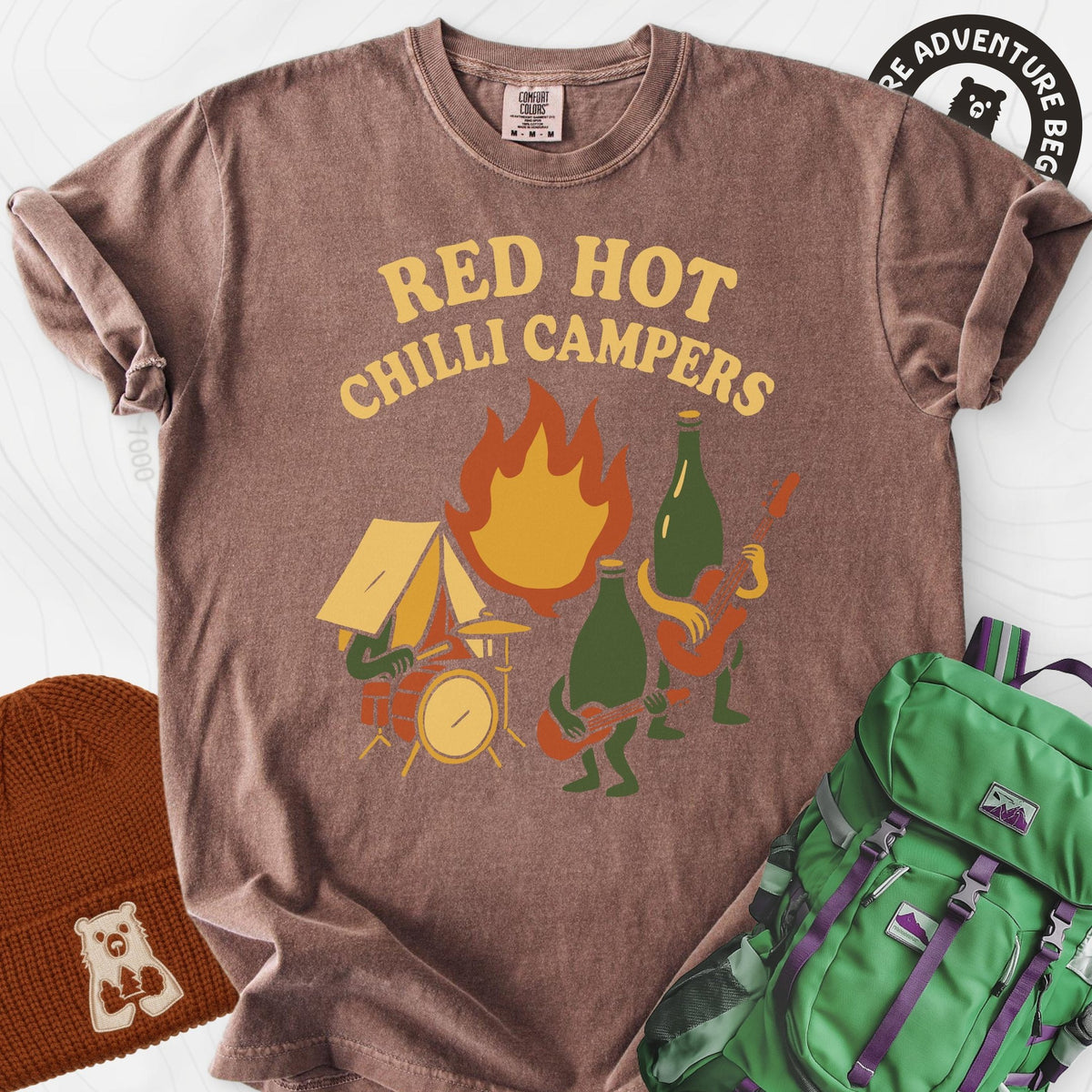 Red Hot Chilli Campers T-Shirt Gift For Hiker