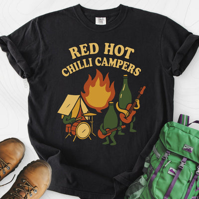 Red Hot Chilli Campers T-Shirt Gift For Hiker