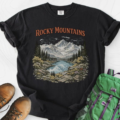 Rocky Mountain Escape T-Shirt Gift For Hiker