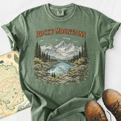 Rocky Mountain Escape T-Shirt Gift For Hiker