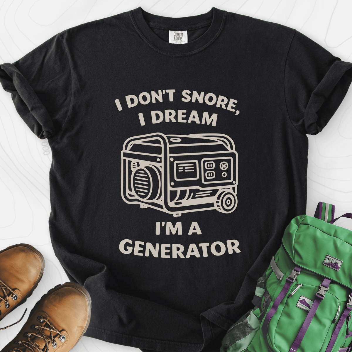 Generator Dreams T-Shirt Gift For Hiker