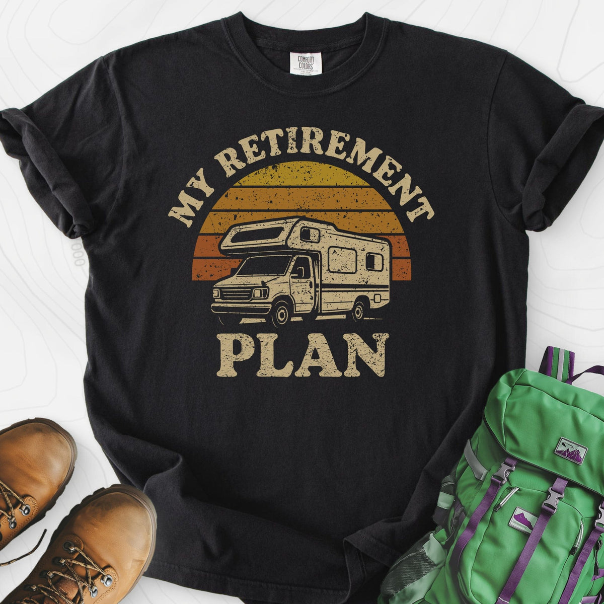 My Retirement Plan T-Shirt Gift For Hiker