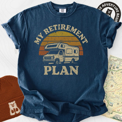 My Retirement Plan T-Shirt Gift For Hiker