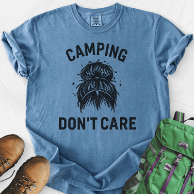 Camping Hair T-Shirt Gift For Hiker