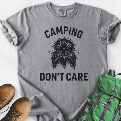 Camping Hair T-Shirt Gift For Hiker