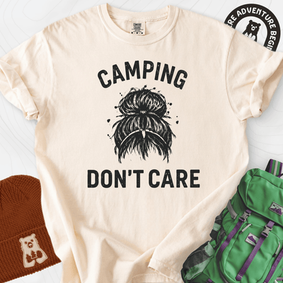 Camping Hair T-Shirt Gift For Hiker
