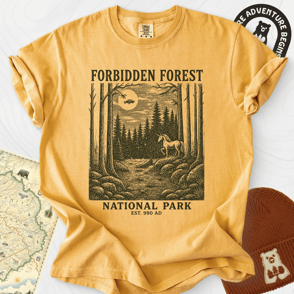 Forbidden Forest T-Shirt Gift For Hiker