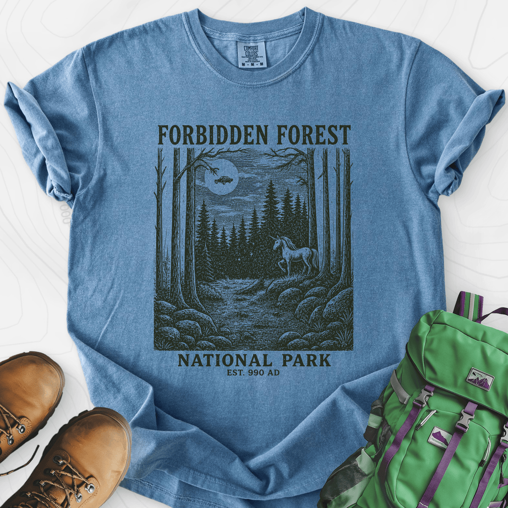 Forbidden Forest T-Shirt Gift For Hiker
