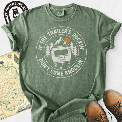 If the Trailer’s Rockin’ T-Shirt Gift For Hiker