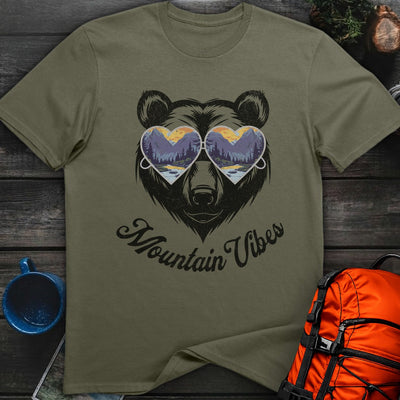 Mountain Vibes Vintage T-Shirt Gift For Nature Lovers