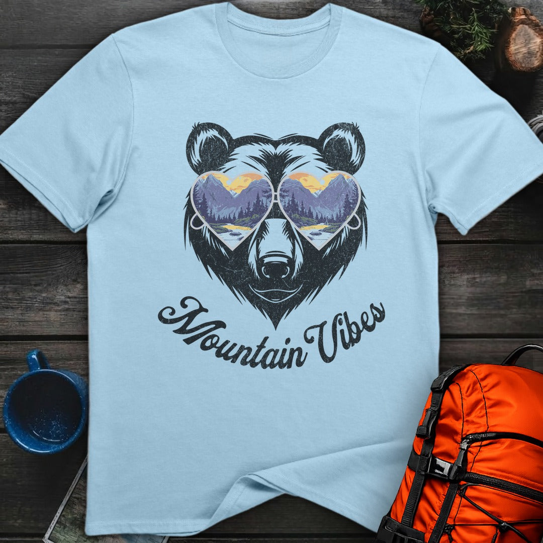 Mountain Vibes Vintage T-Shirt Gift For Nature Lovers